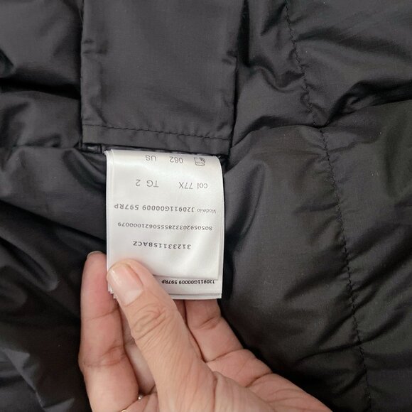 Moncler Maset Zip Shacket Down Jacket Black Mens Size 2 Medium $1690 - Picture 11 of 13